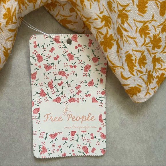 Free People In Full Bloom Smocked Waist Midi Dress - Picture 9 of 11